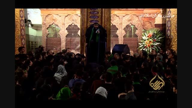 روضه3 حاج سیدمهدی میردامادشب نهم هیئت رزمندگان اسلام قم