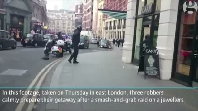 قمه کشی در خیابان های لندن