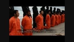 سربریدن 21 مصری توسط گروه وحشی داعش..