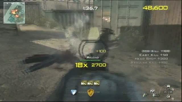MW3 Chaos Pack Map DLC 3 PS3 Gameplay on Dome