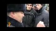 ضرب و شتم  شدید عزادارن حسینی در باکو توسط پلیس