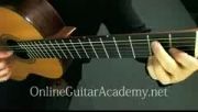 قطعه زیبای Air On G String تنظیم شده برای گیتار کلاسیک