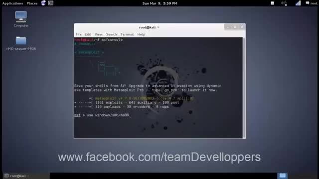 HaCk PC With Kali LinuX (Exploit)