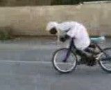 دریفت عرب با دوچرخه