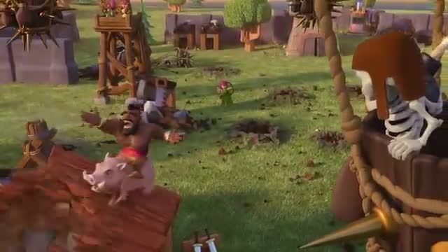 downlodapp.vcp.ir-Clash Of Clans Hog Rider Movie Funny