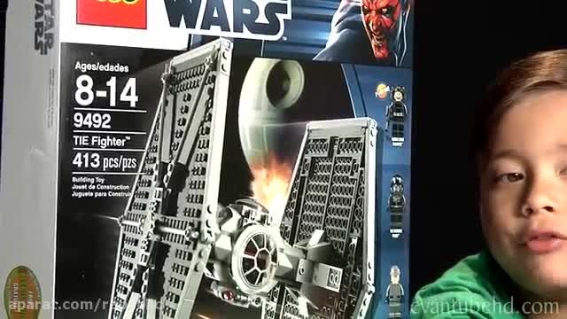 TIE FIGHTER - LEGO Star Wars Set 9492 - Time