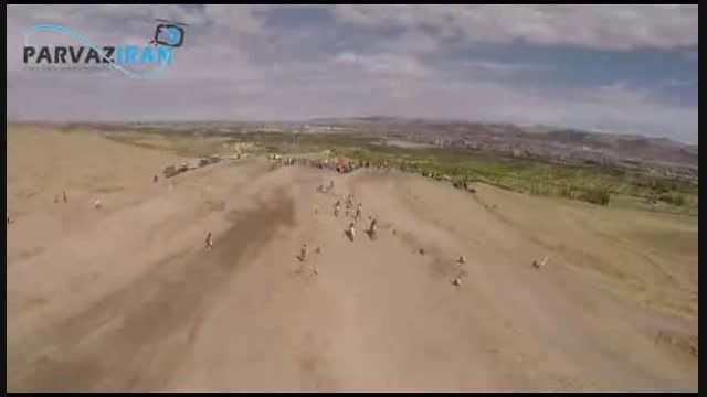تصویر برداری ورزشی و هلی شات مسابقات موتور سواری