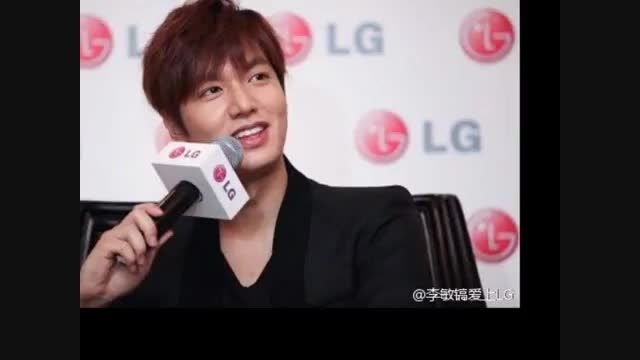 &hearts;اوپا لی مین هو&hearts;2015.10.28خیلی داغ داغ LG Weibo Update