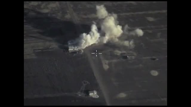 حمله هوایی روسیه به مواضع تروریست های سوری