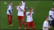 جشن صعود بایرن به فینال لیگ قهرمانان اروپا 2013 در نیوکمپ و حرکت زیبای ریبری