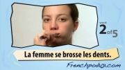 آموزش فرانسه با ویدیو 23 (فعالیت های روزانه 1)