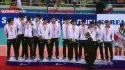 مراسم اهدای مدال طلا تیم ملی والیبال