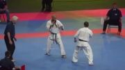 مبارزه زیبا و جالب ناوارو وA_Chirkov در مسابقات  کیوکوشین