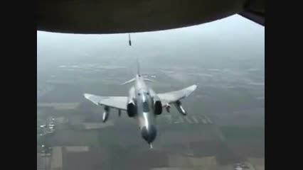 لحظه ی سوقط جت جنگنده ی ایرانی در داخل کشور