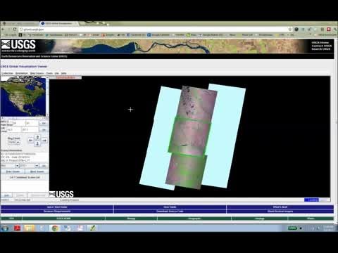 Downloading Landsat GeoTiff Images and Viewing them in