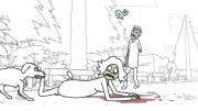 انیمیشن Raised By Zombies قسمت هفتم - همه چیز هایی که زندگی می کنند