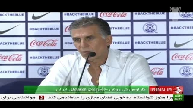 حواشی و مصاحبه های بازی ایران-هند/مقدماتی جام جهانی2018