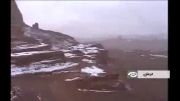 تصاویر برف در کویر شهداد, گرمترین نقطه زمین