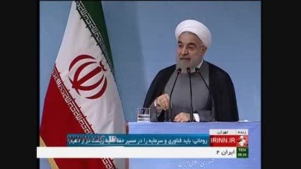 روحانی: با مذاکره، مشکل آب خوردن مردم رفع می شود!!!