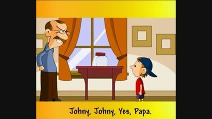 شعر كودكانه انگلیسی Johnny Johny