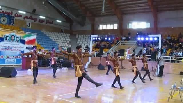 رقص آذری-مراسم اختتامیه مسابقات شطرنج آذربایجان غربی