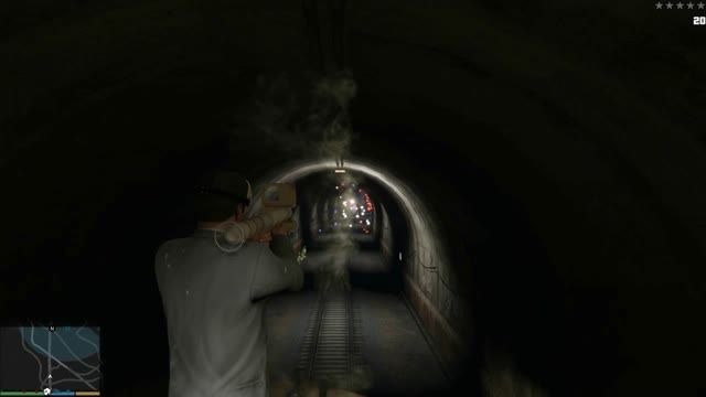 میکس خفن : سوار بر قطار در GTA V