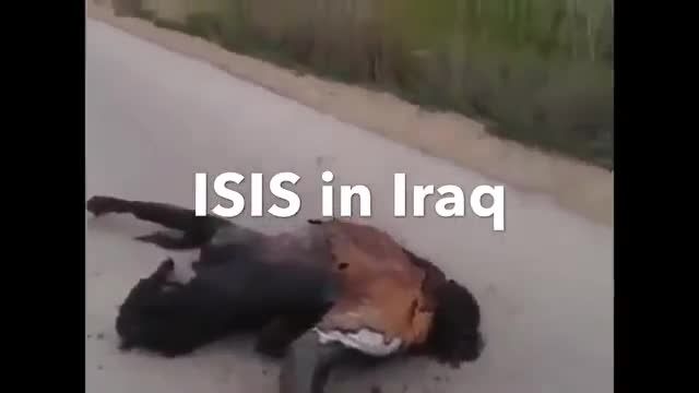 سوزاندن وحشتناک مردم توسط داعش