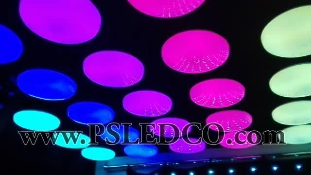 حباب رنگی  LED سقف مناسب جهت تالارهای عروسی