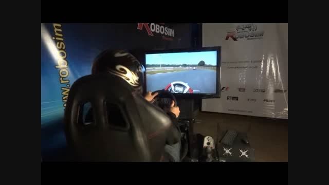 شبیه ساز متحرک با kart racing pro