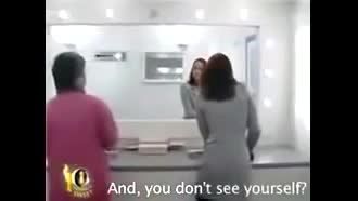 دوربین مخفی - آینه وحشتناک!!! اخرررر خندههههه