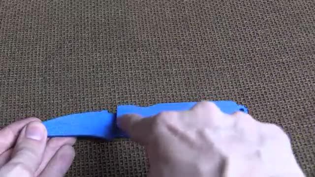 ساخت چاقوی تاشو قفلی با پرینتر سه بعدی