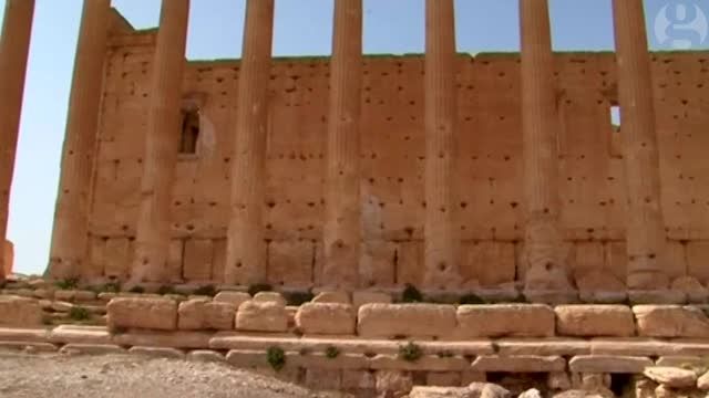 معبد بل سوریه قبل از تخریب توسط داعش