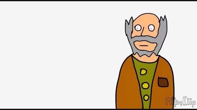 انیمیشن پیر مرد دانا (ساخت خودم) قسمت 2