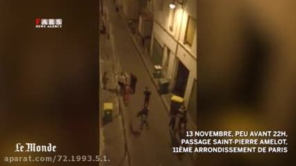 فیلم از عملیات تروریستی در فرانسه