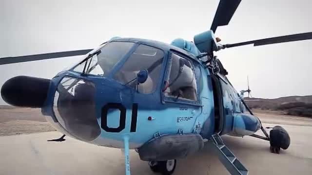 بالگرد MI17 روسی در مسابقه فرمانده