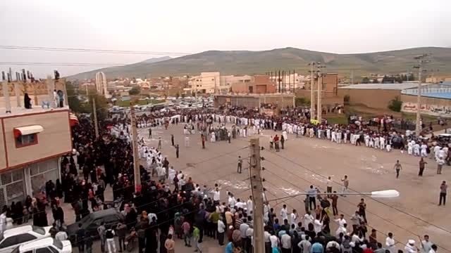 بزرگترین مراسم رقص چوب(چوب بازی) در استان گلستان