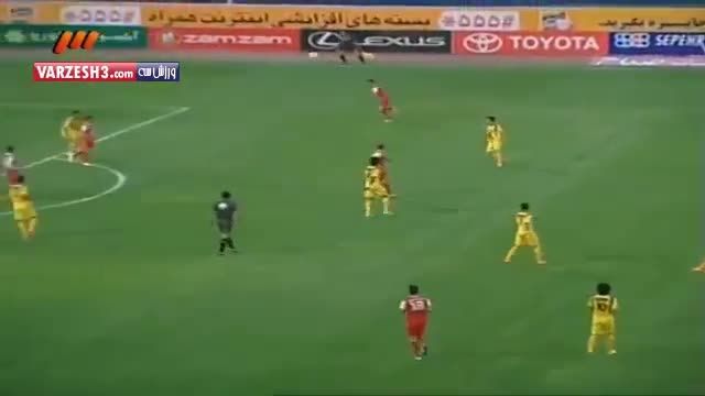 همه گلهای تراکتورسازی آذربایجان در لیگ برتر فصل 93 - 94
