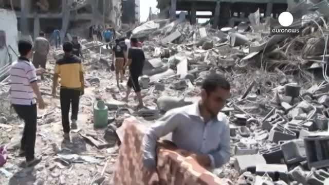 کمک های سازمان ملل متحد برای بازسازی غزه متوقف می شود