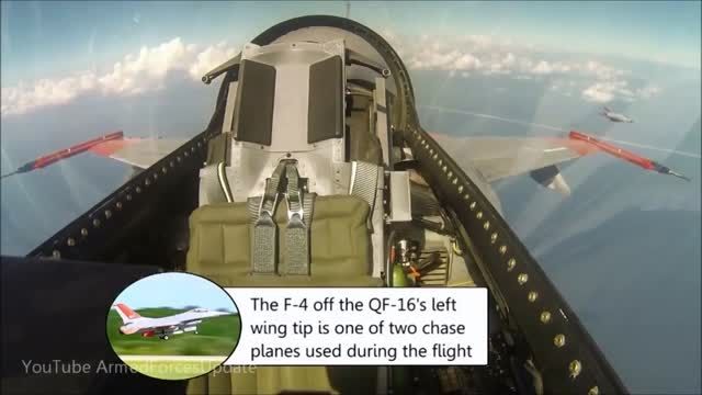 تست پرواز QF-16 بدون خلبان توسط بوئینگ