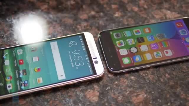 مقایسه HTC One M9 و Apple iPhone 6 - وبیت