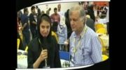 گفتگو با ساراخادم در مسابقه شطرنج قهرمانی نوجوانان آسیا 2013