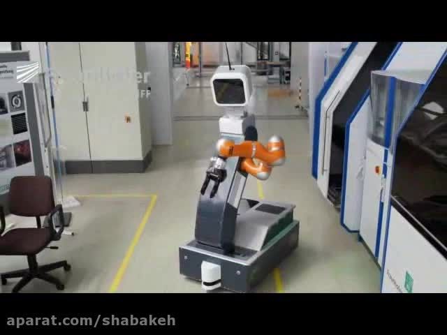ربات صنعتی که به انسان آسیب نمی رساند