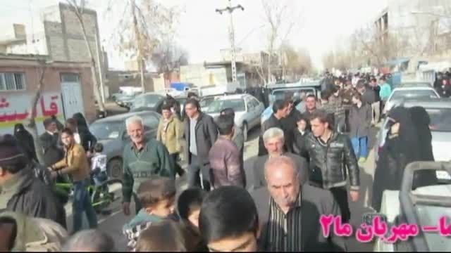 عزاداری تاریخی زائران اربعین امام حسین ع  درمهربان -2