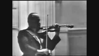(1/2) David Oistrakh Sibelius Violin Concerto no1mov1