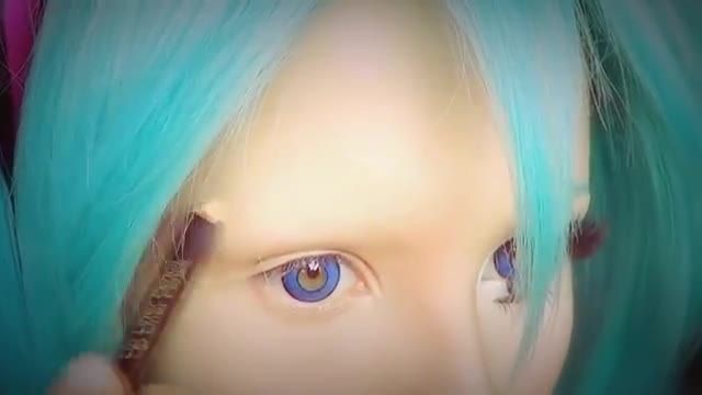 Hatsune Miku(初音ミク) make up transformation