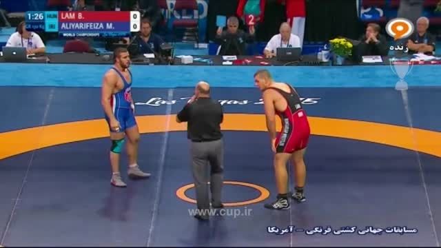 کشتی فرنگی قهرمانی جهان؛ایران(علیاری 0)-مجارستان(لام5)