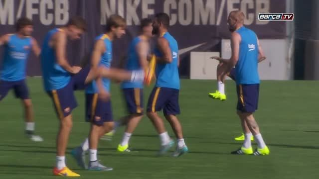 تمرینات بارسلونا (14.07.2015) | HD