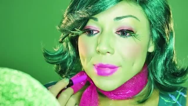 Inside Out - Disgust MAKEUP!