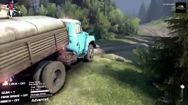 بازی Spintires - رانندگی آفرود با کامیون های روسی