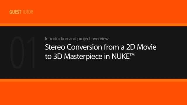 Stereo Conversion from 2D Movie to 3D Materpiece in NUK